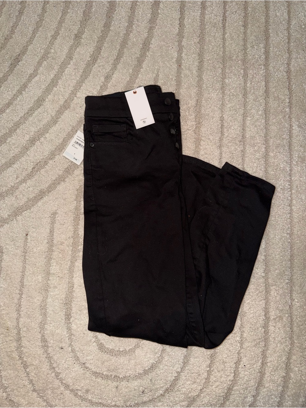 Good American Good Legs Straight Jeans - Size 6 - NWT